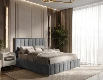 Кровать 1,6 м Мирабель КР-16 хром