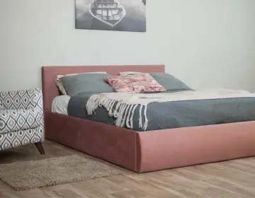 Кровать Верона (Тип A, Bingo (mauve))