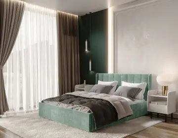 Кровать 1,6 м Версаль КР-18 эвкалипт