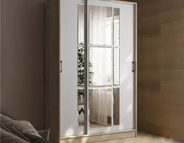 Шкаф-купе Стиль-2 1600 дуб крафт серый/камень сер