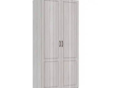 Шкаф 2-х дверный Апполия ясень анкор светлый/санд