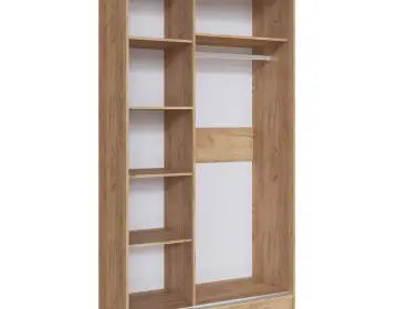 Шкаф-купе Стиль-2 1200 дуб крафт золотой/графит с