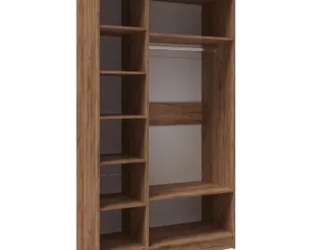Шкаф Вегас 1200 графит серый/камень серый