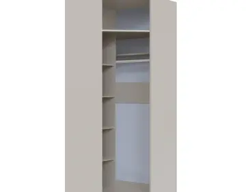 Шкаф угловой Апполия кашемир