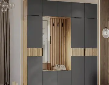 Прихожая Сандра графит