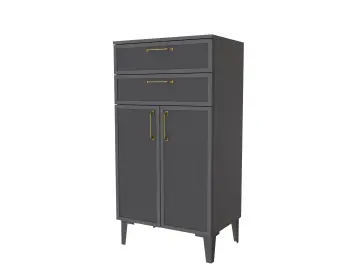  Толедо Тумба с ящиком ТТ-30 графит серый