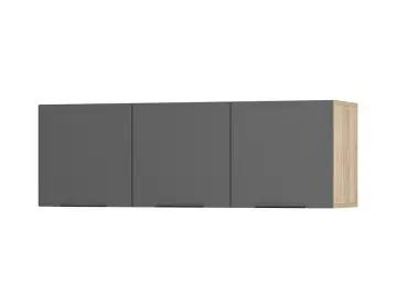 Сандра Шкаф навесной ШКН-03 крафт/графит