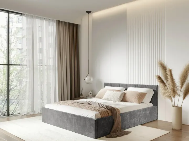 Кровать 1,6 м Ника КР-18 грифельный