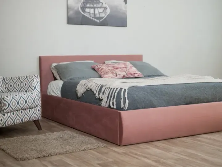 Кровать Верона (Тип A, Bingo (mauve))