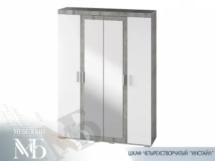 Инстайл Шкаф 4-х створчатый ШК-31