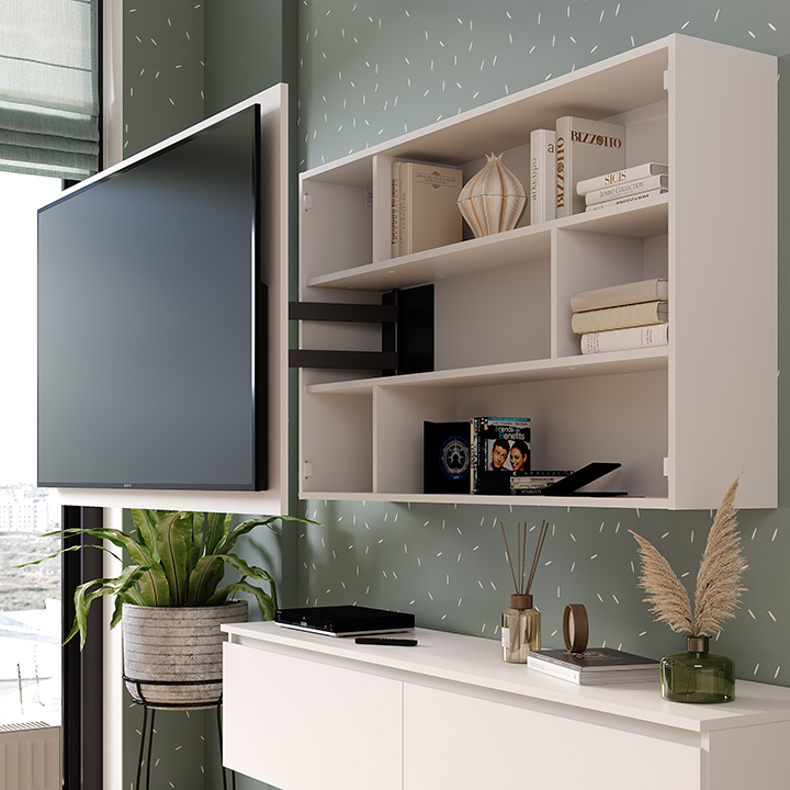 Шкаф навесной по ТВ Эко ШКН-06