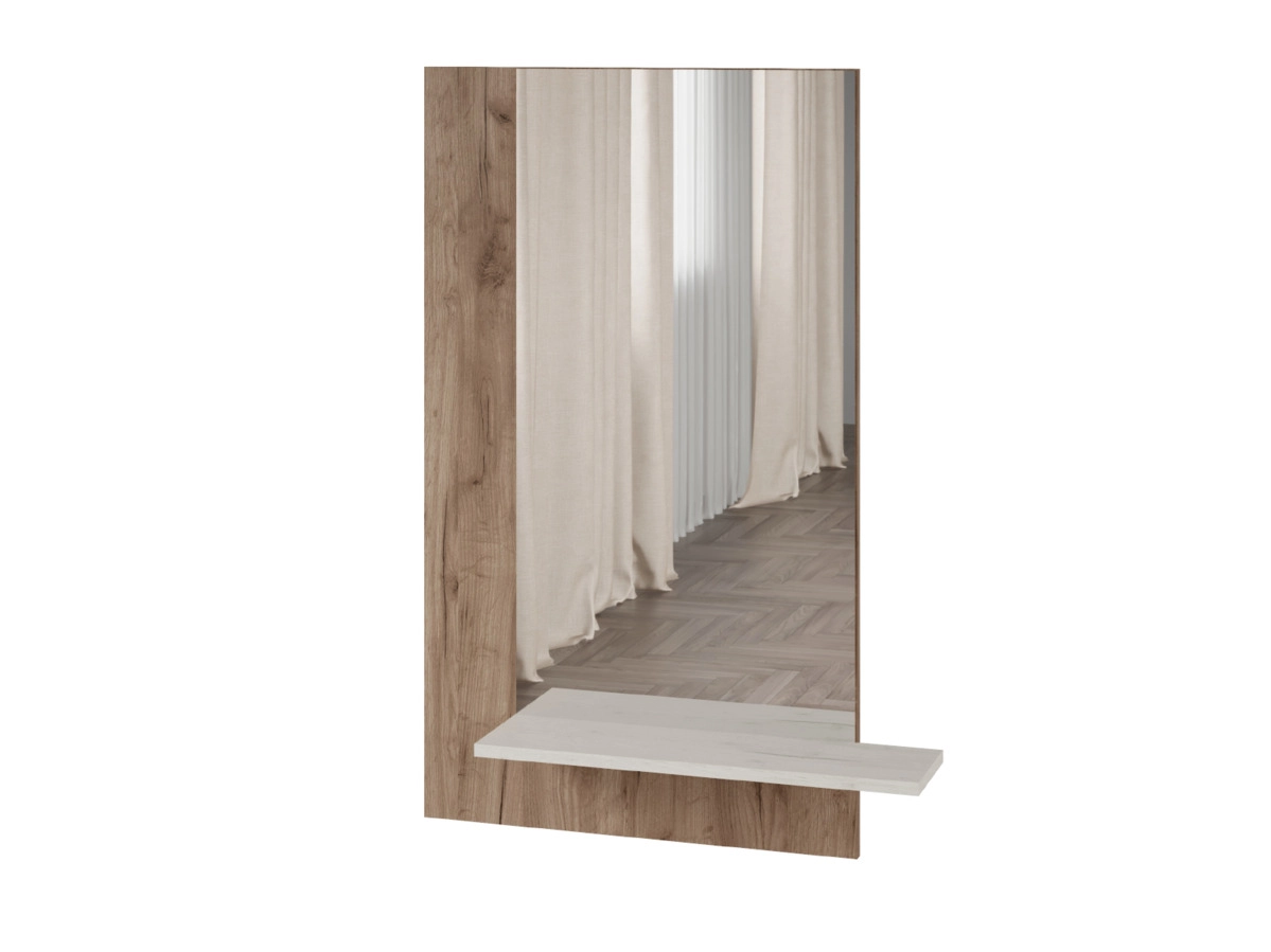 Модена зеркало МЗ-20 Дуб крафт табачный/Дуб краф