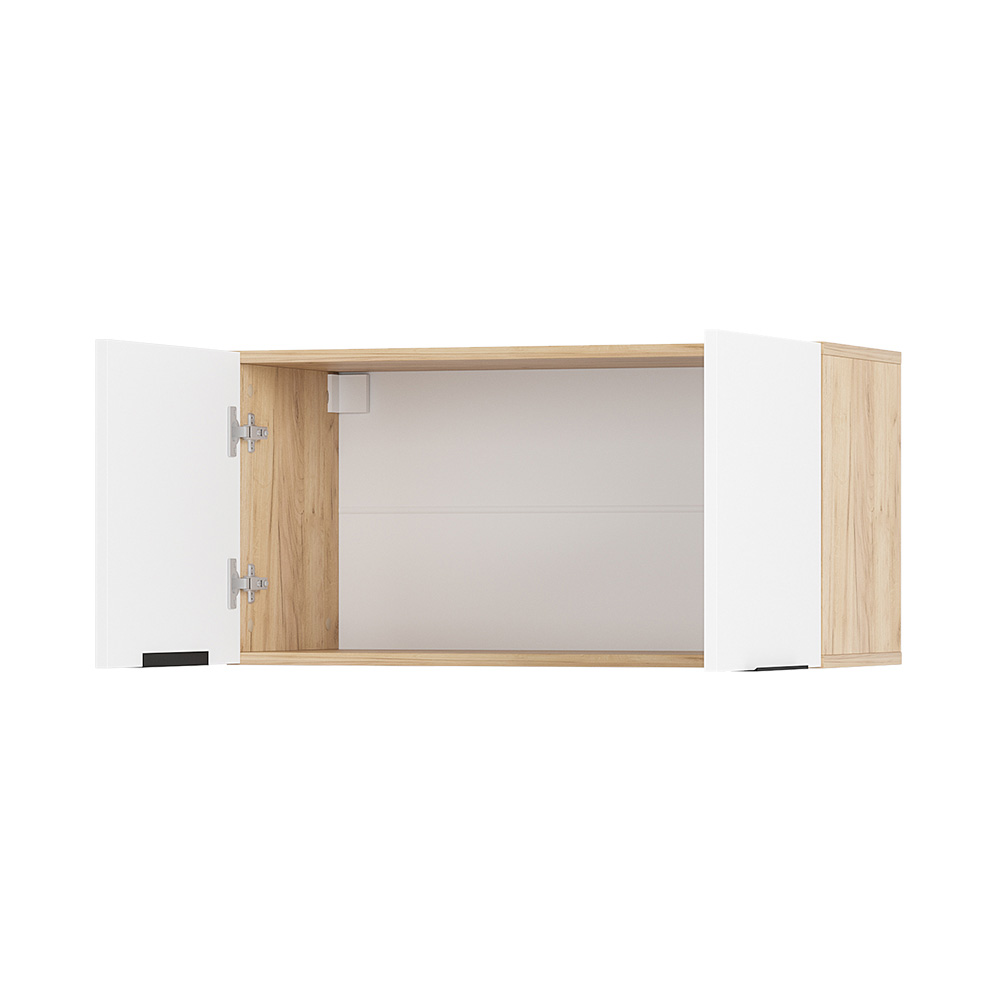 Сандра Шкаф навесной ШКН-02 крафт/белый