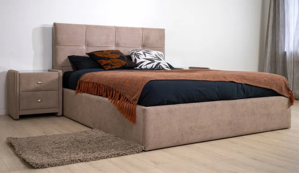 Кровать Вена ПМ 160х200 Palermo (cocoa)