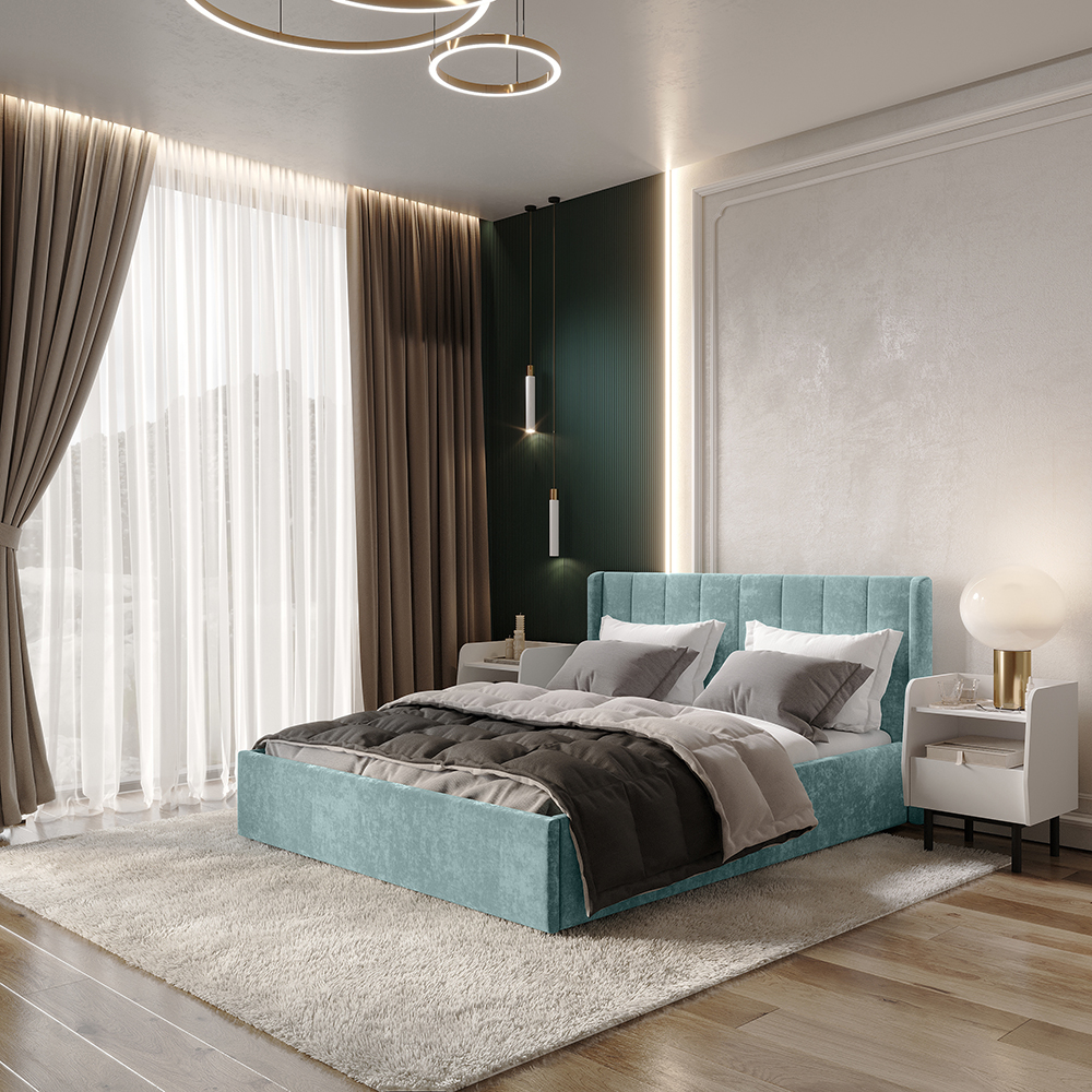 Кровать 1,6 м Версаль КР-18 шарли бриз