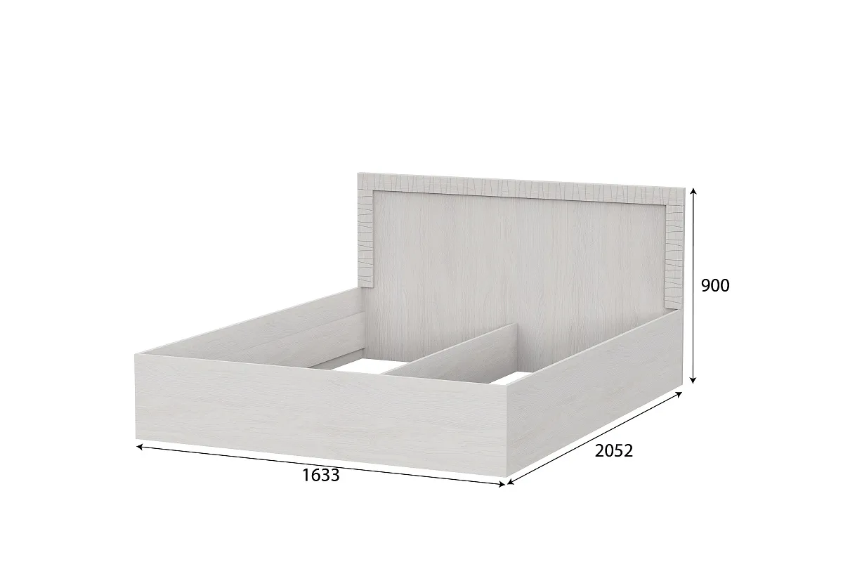 Гамма 20 Кровать двойная 1,6x2,0