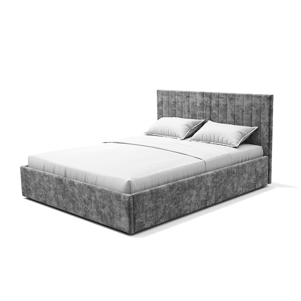 Кровать Хлоя 1,6 м грифельный