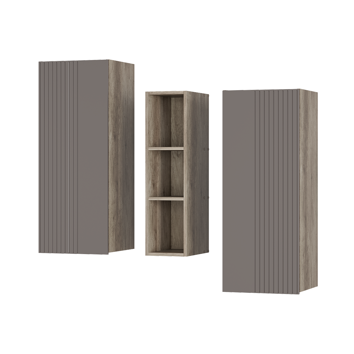 Олива Шкаф навесной ШКН-01 муссон софт