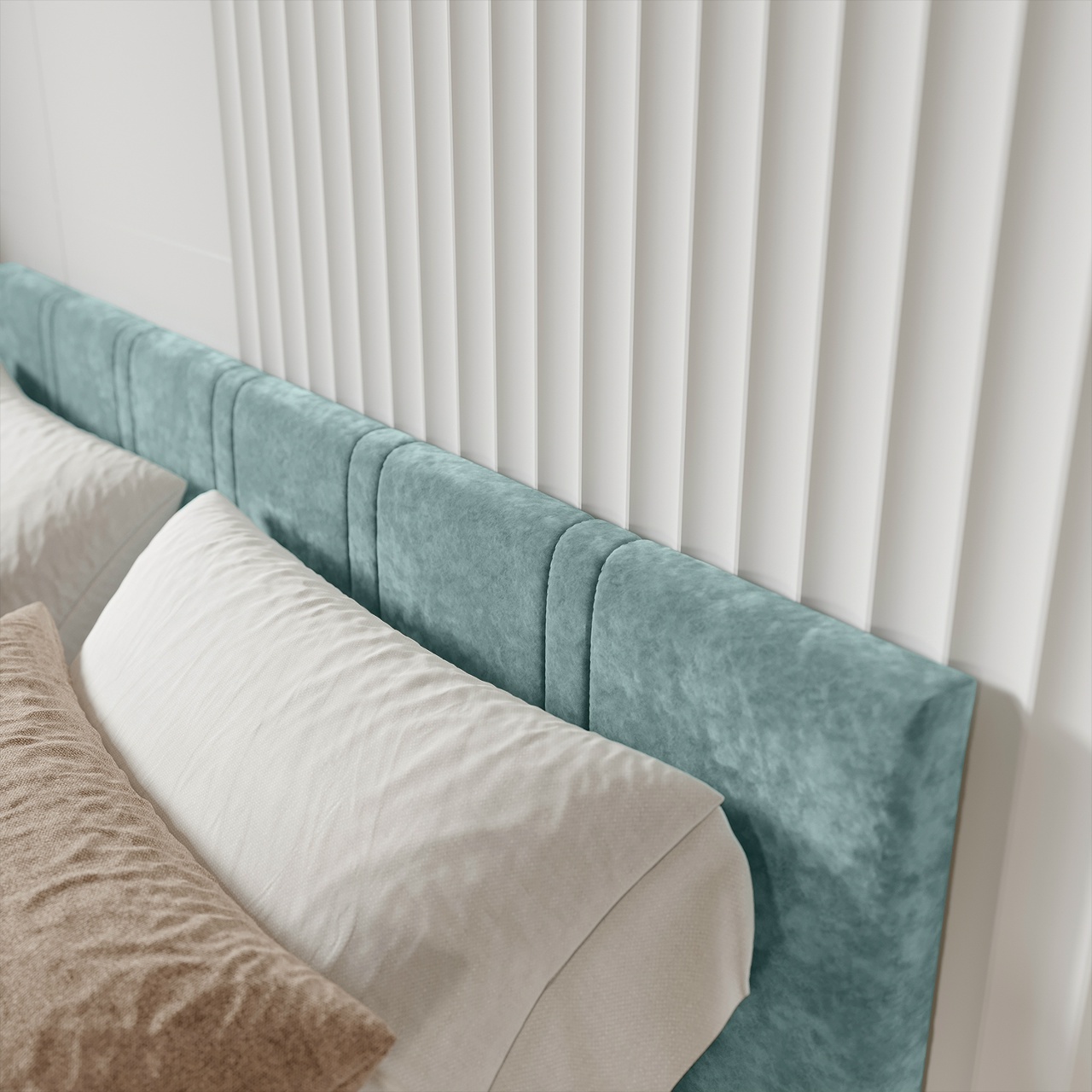 Кровать 1,4 м Ника КР-13 шарли бриз