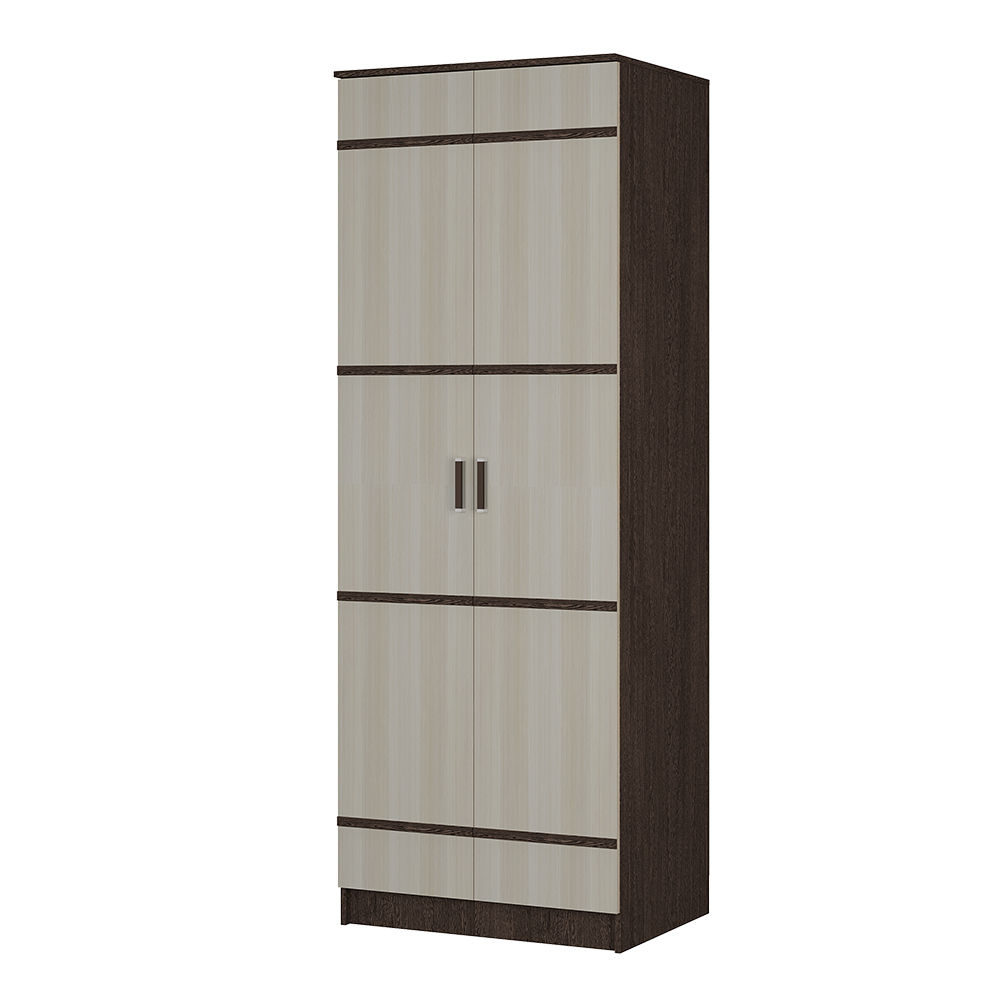 "Сакура" шкаф пл.бельев. 2-х ств. венге