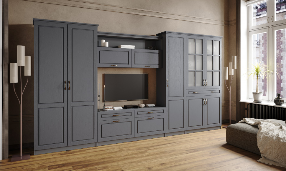 Гостиная Апполия графит