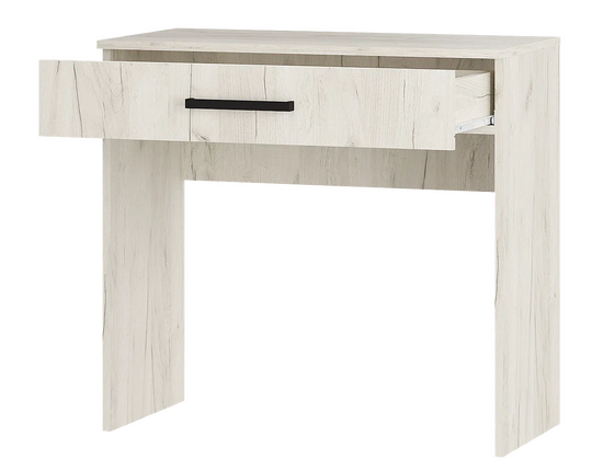 Фиеста Косметический стол дуб крафт белый