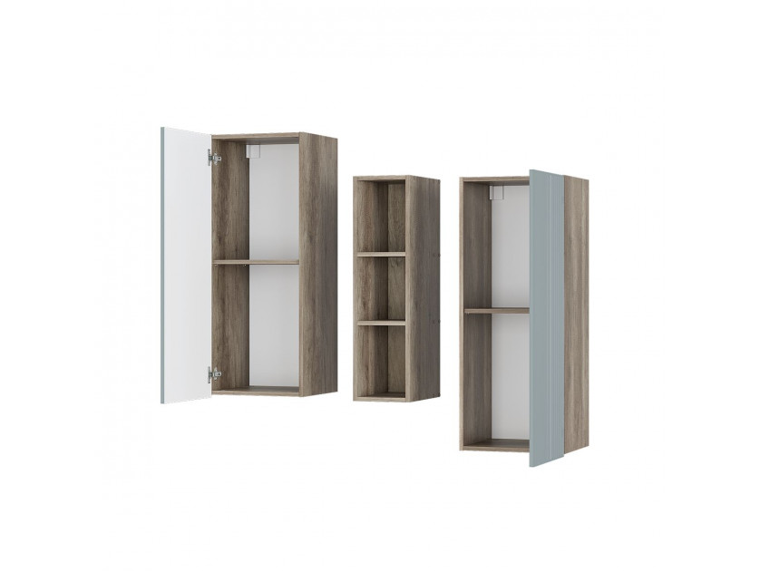 Олива Шкаф навесной ШКН-01 муссон софт