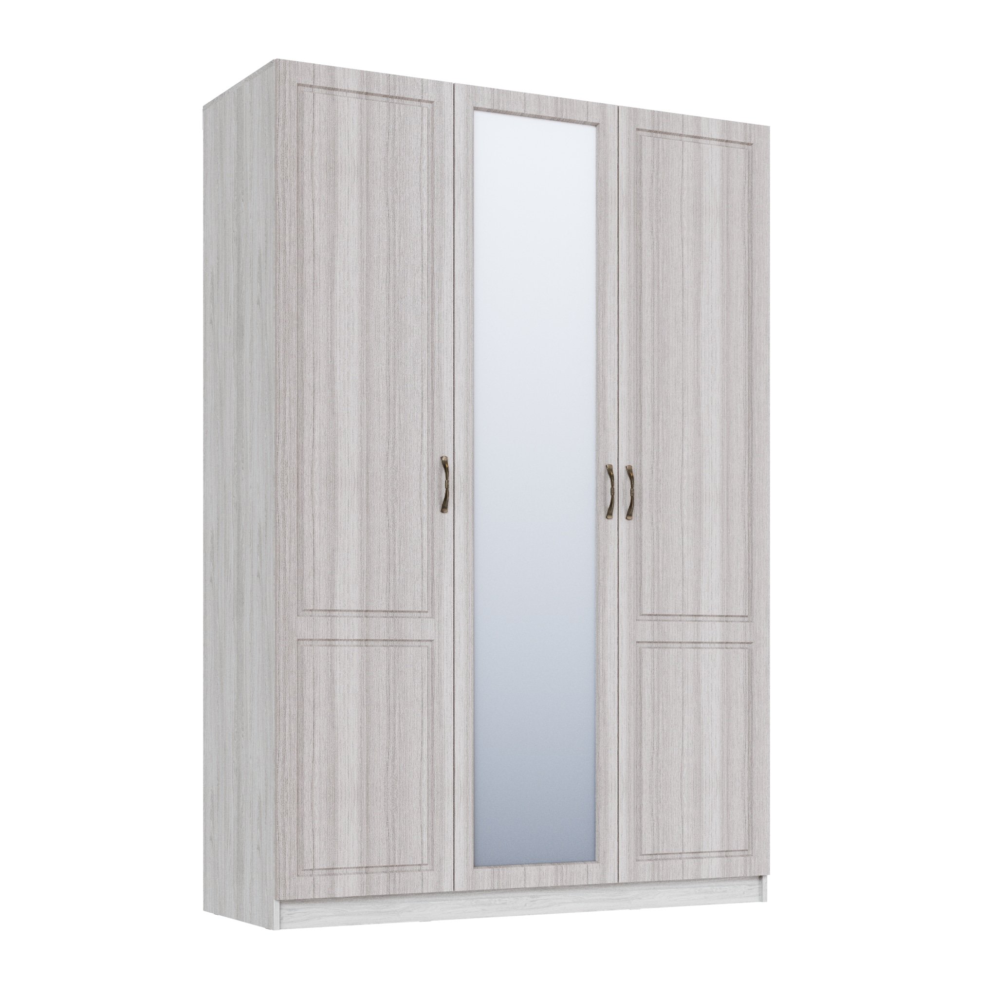 Шкаф 3-х дверный Апполия ясень анкор светлый/санд