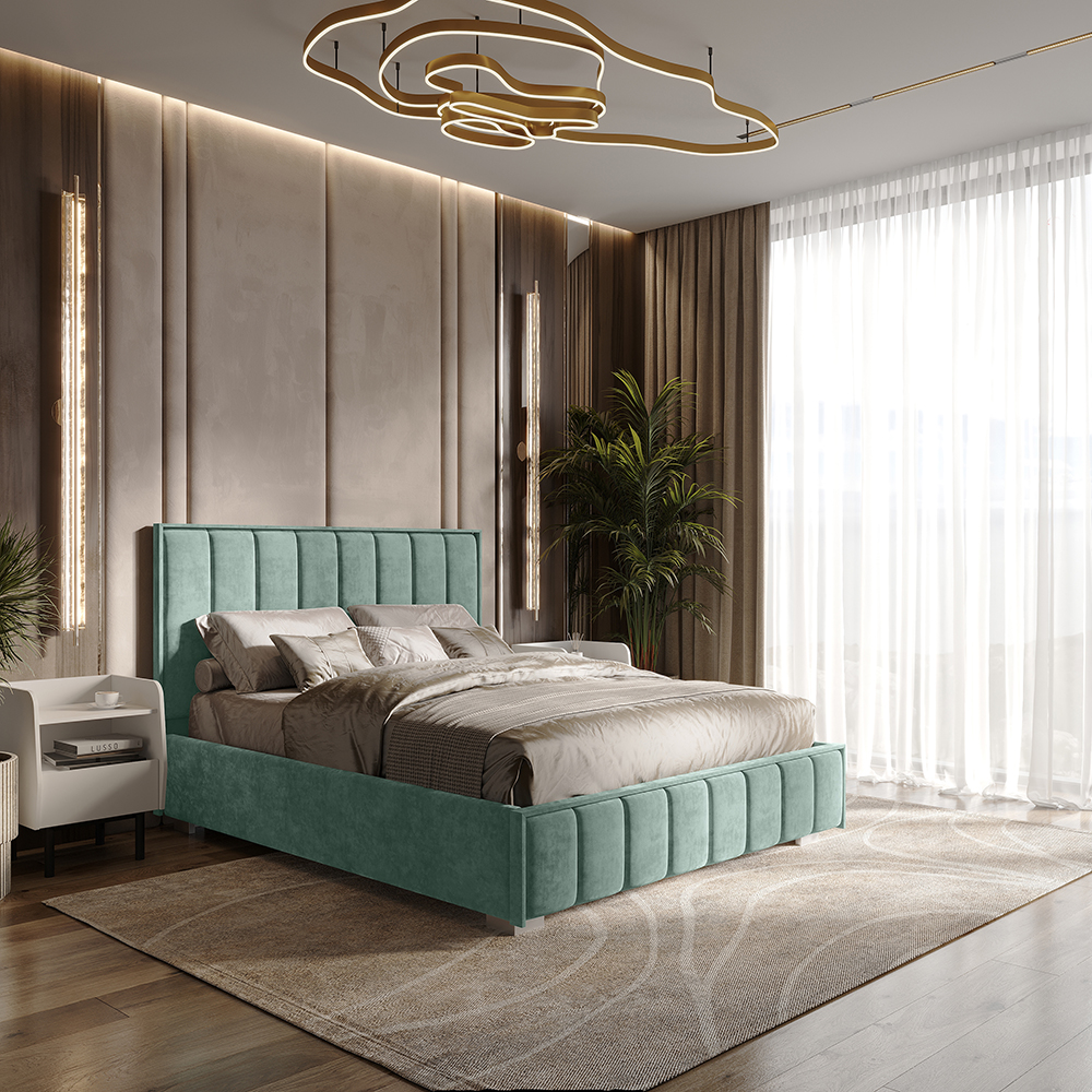 Кровать 1,6 м Мирабель КР-16 эвкалипт