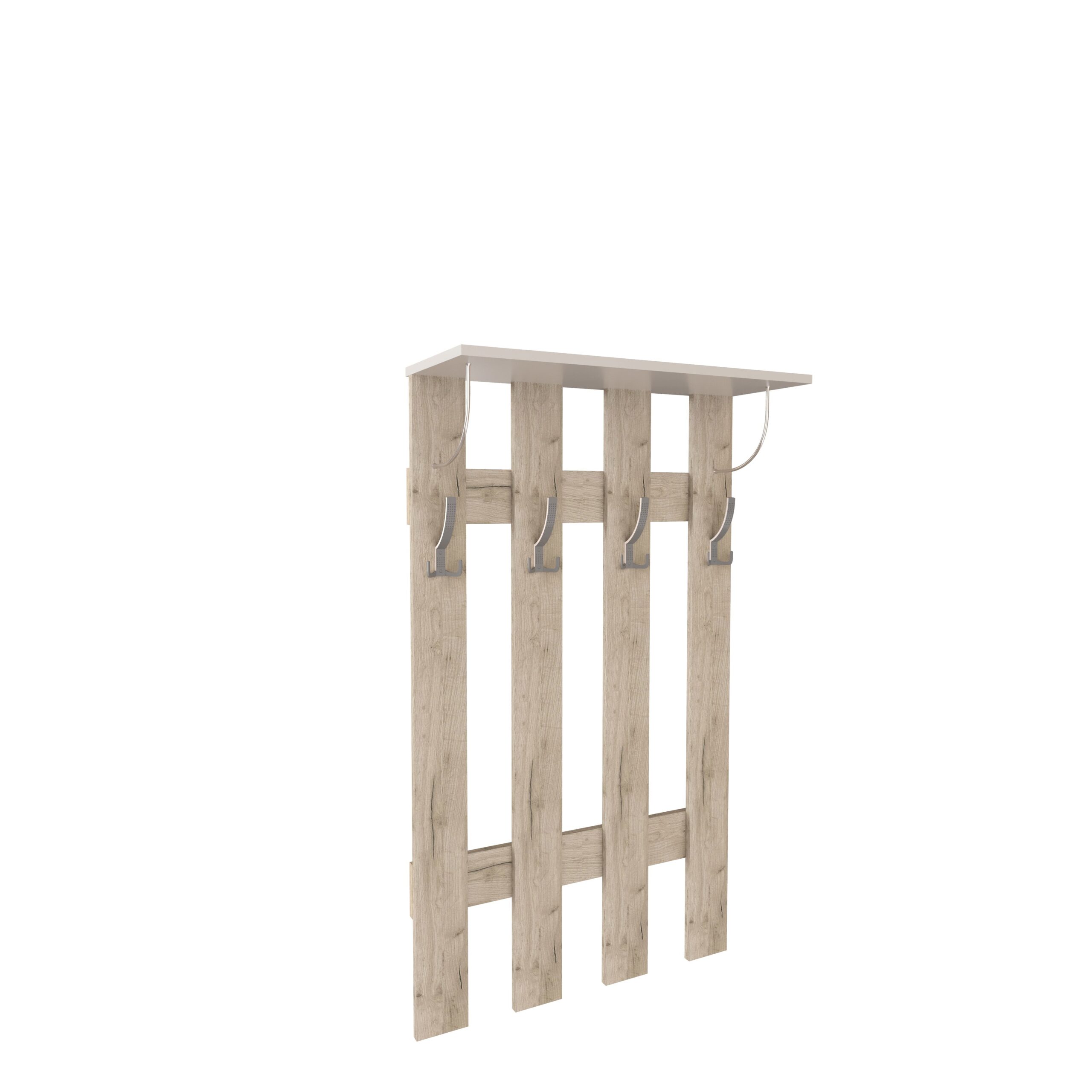 Ямайка вешалка ЯПВ-1 дуб крафт серый/кашемир