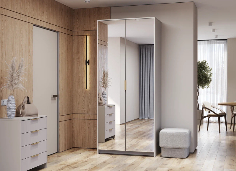 Пандора Шкаф 2-х створчатый ШК-05 с зеркалом