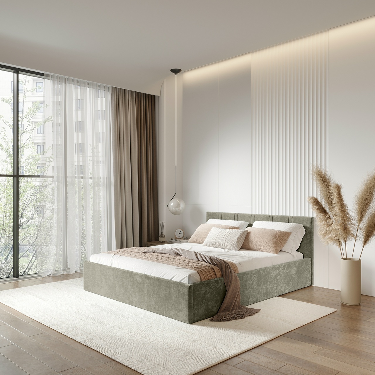 Кровать 1,6 м Ника КР-18 муссон