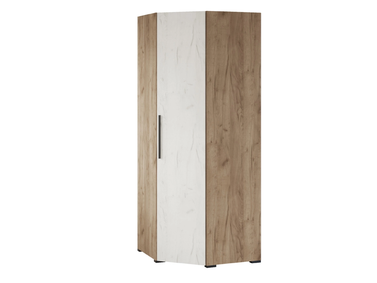 Модена шкаф угловой МШ-25 Дуб крафт табачный/Дуб