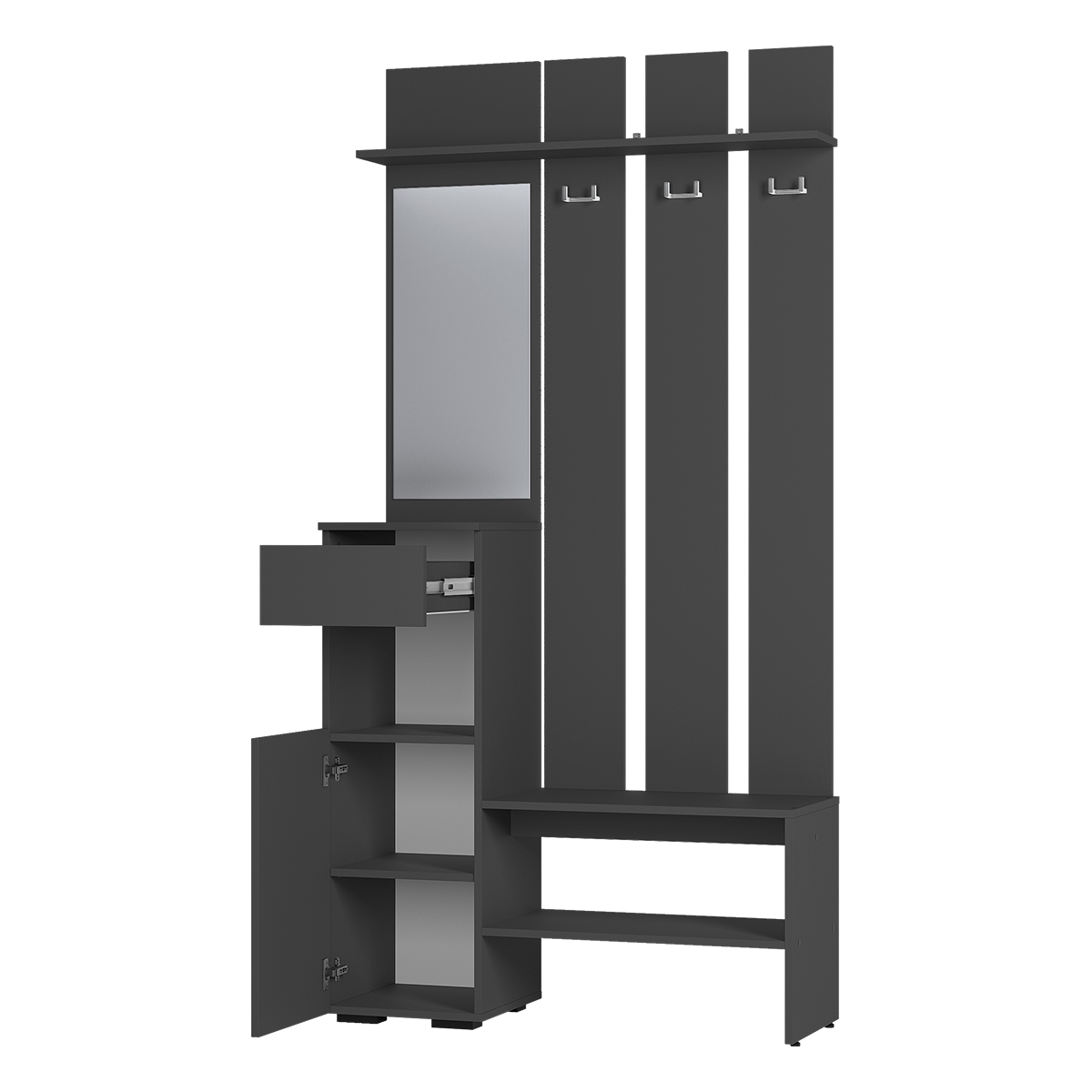 Прихожая Мия ПР-03 графит