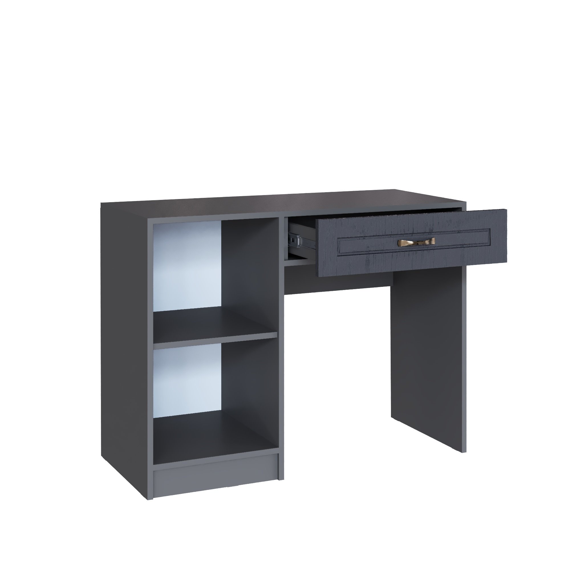 Стол косметический Апполия Графит серый