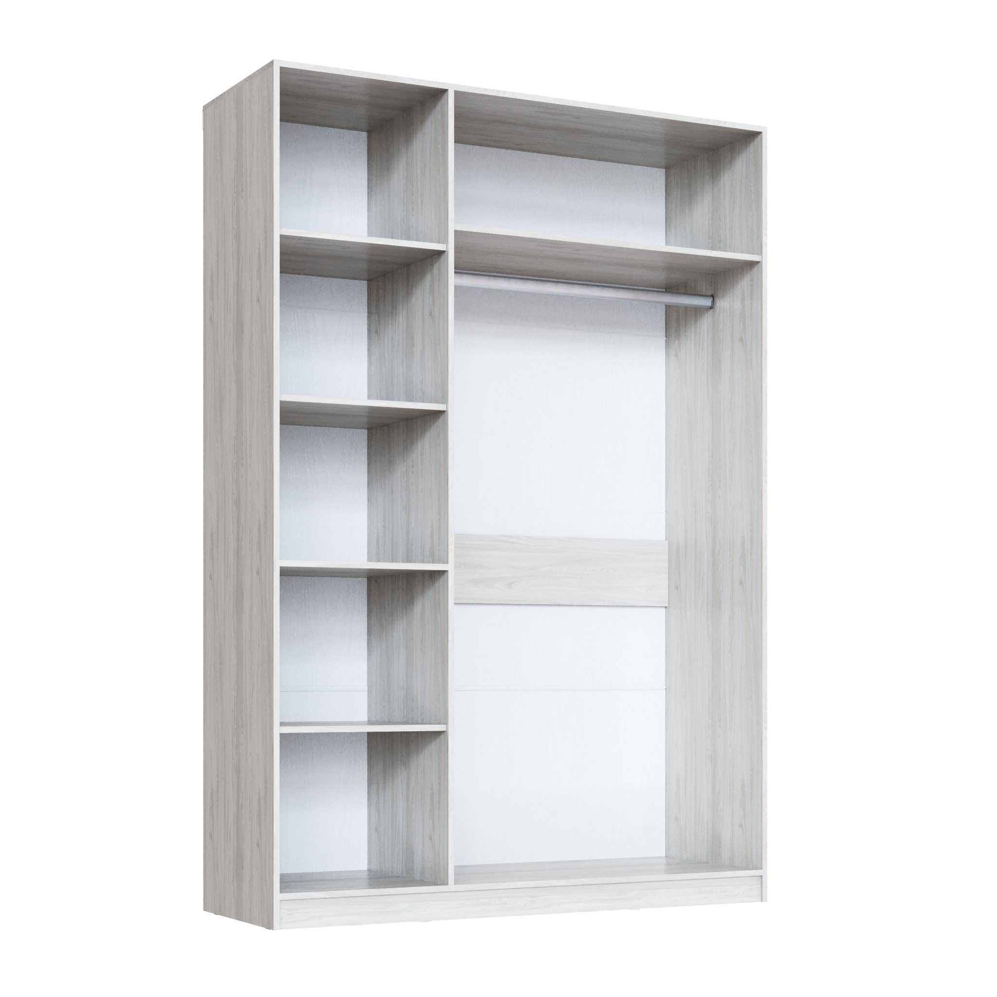 Шкаф 3-х дверный Апполия ясень анкор светлый/санд