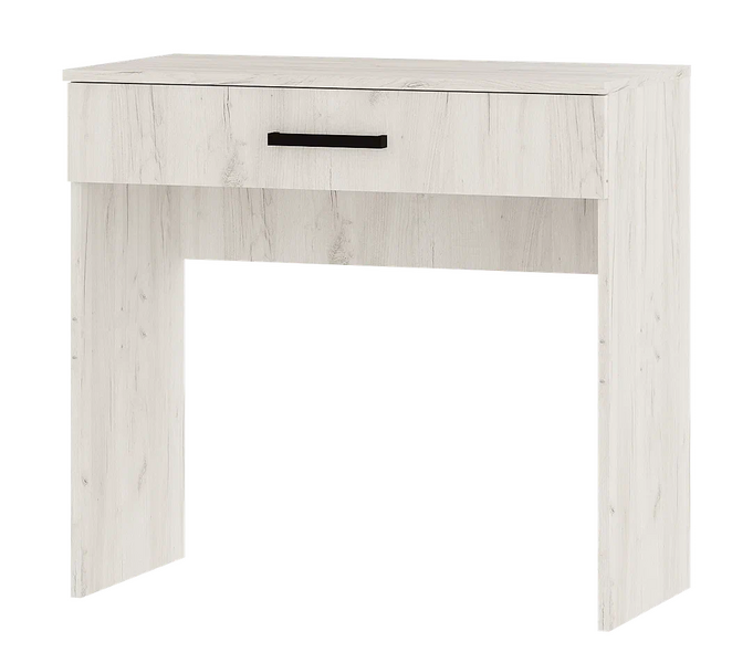 Фиеста Косметический стол дуб крафт белый