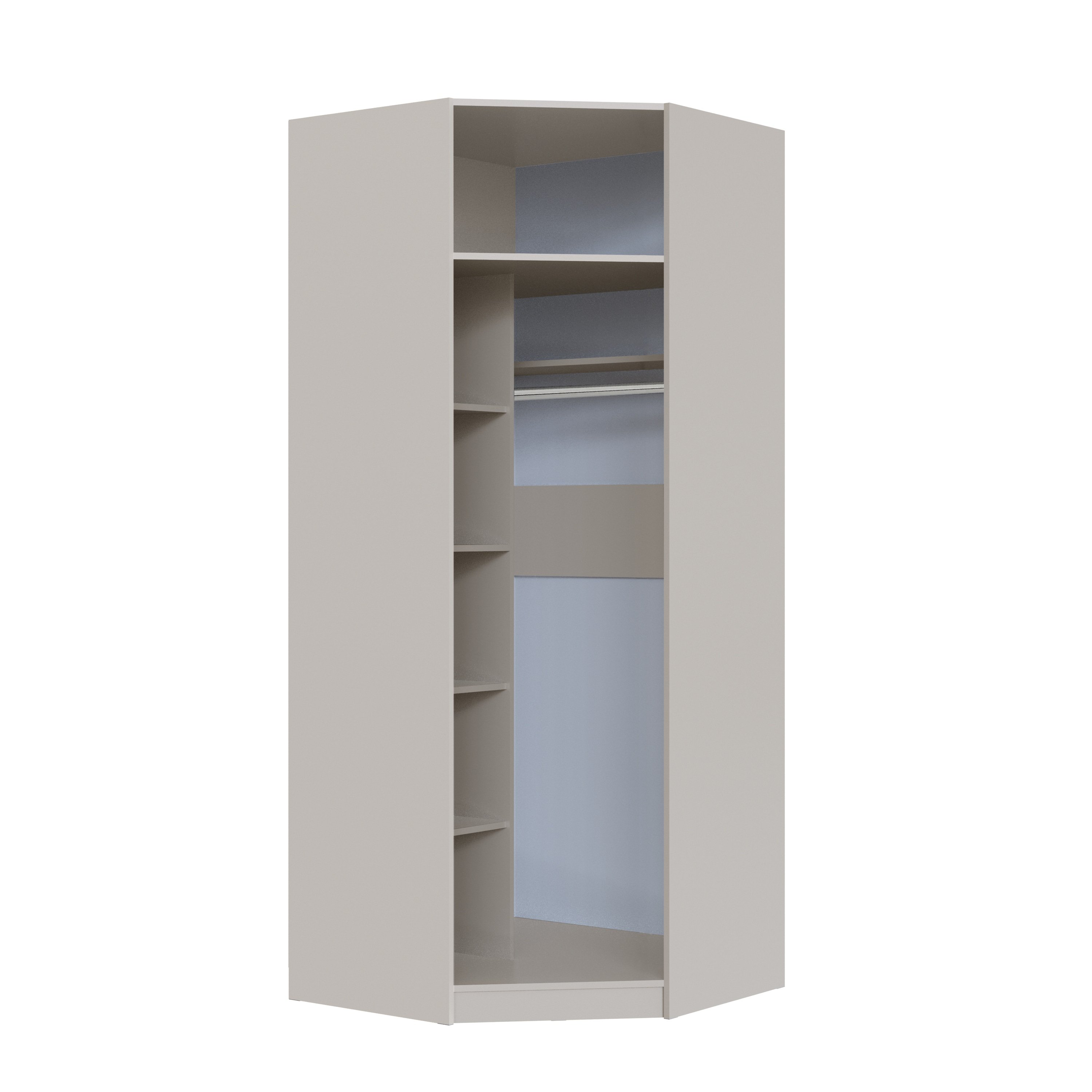 Шкаф угловой Апполия кашемир