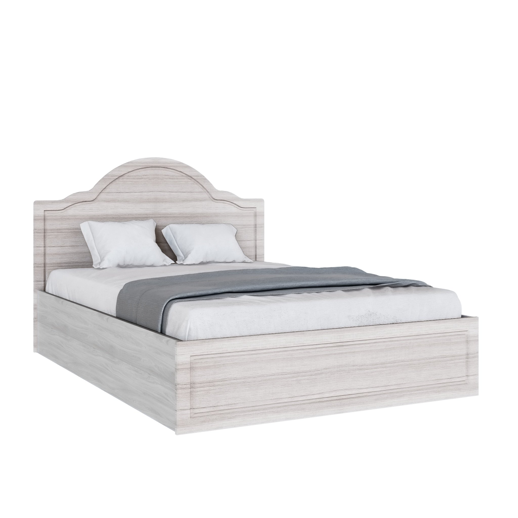 Кровать 140х200 Апполия ясень анкор светлый/санда