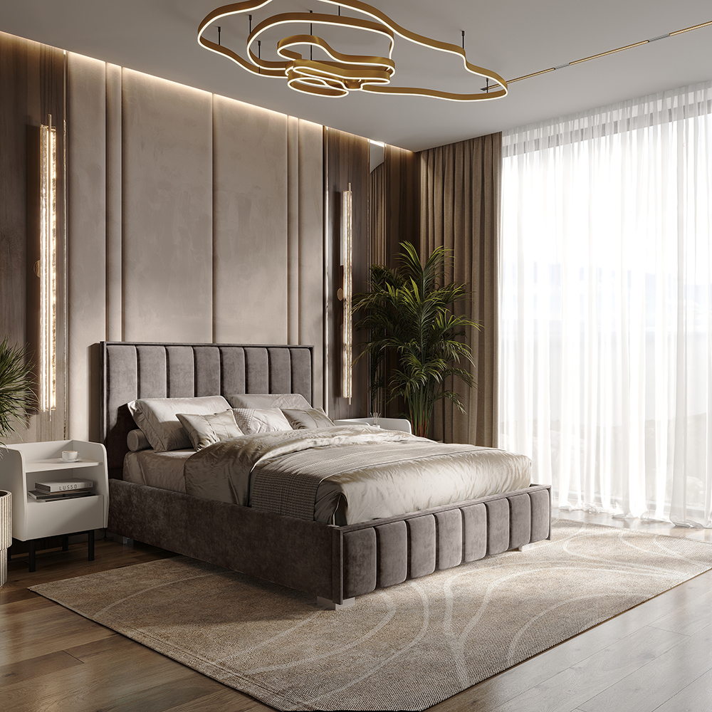 Кровать 1,4 м Мирабель КР-11 маренго