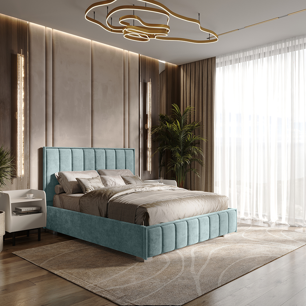 Кровать 1,6 м Мирабель КР-16 шарли бриз