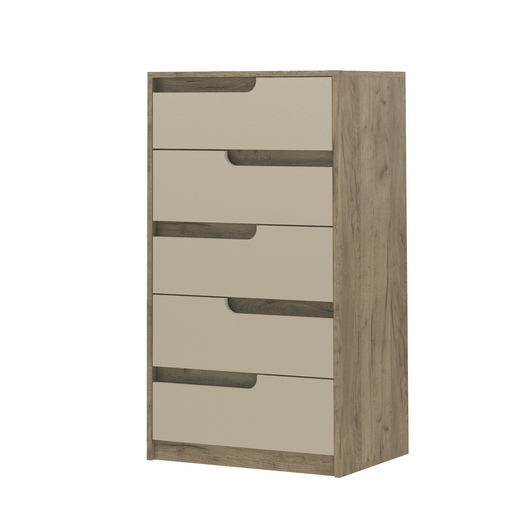 Гавана комод дуб крафт серый/кашемир