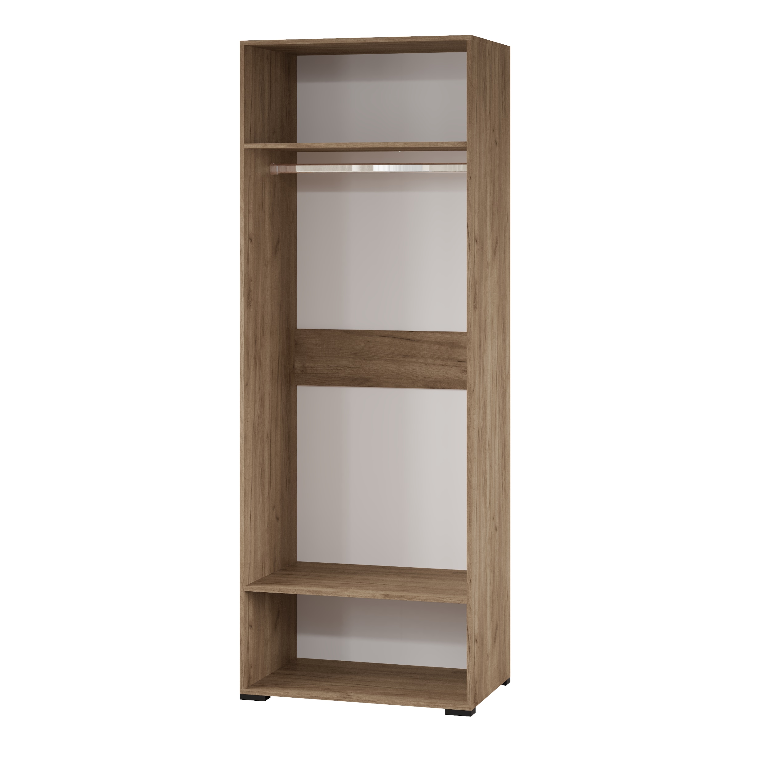 Модена шкаф 2-хств. МШ-23 Дуб крафт табачный/Дуб 