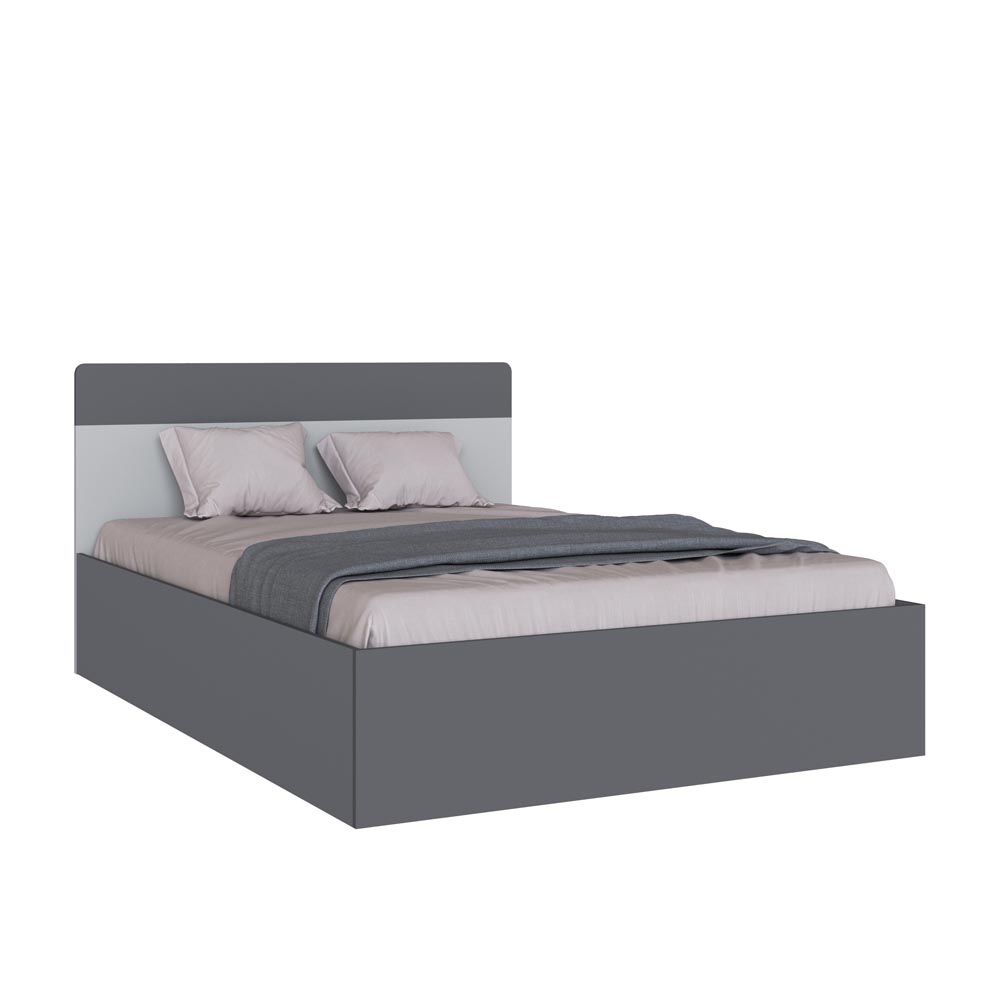 Вегас Корпус кровати 1,4 графит серый/камень серы