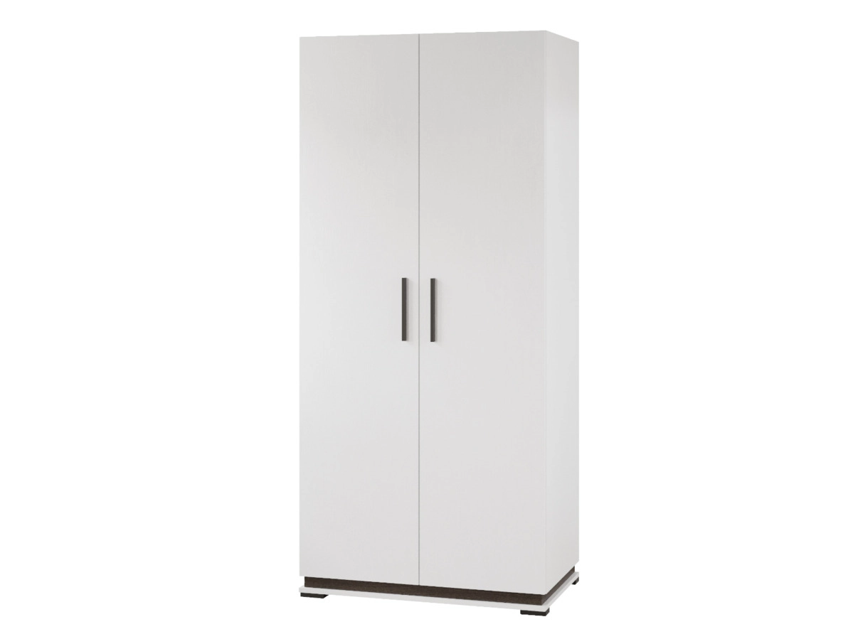 Модена шкаф комбинированный МШ-1 белый/венге