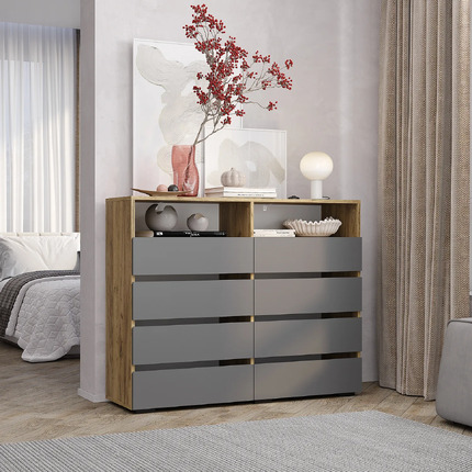 Твист Комод КМ-20 крафт-графит