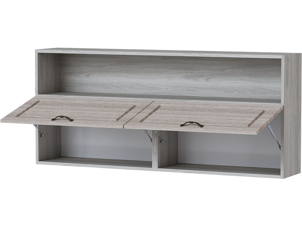 Апполия Шкаф навесной Ясень анкор светлый/Сандал 