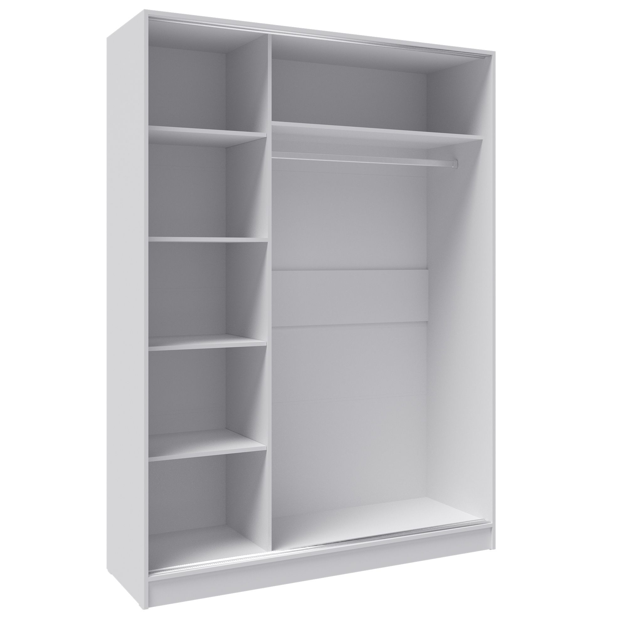 Шкаф-купе Стиль-2 1600 дуб крафт серый/камень сер