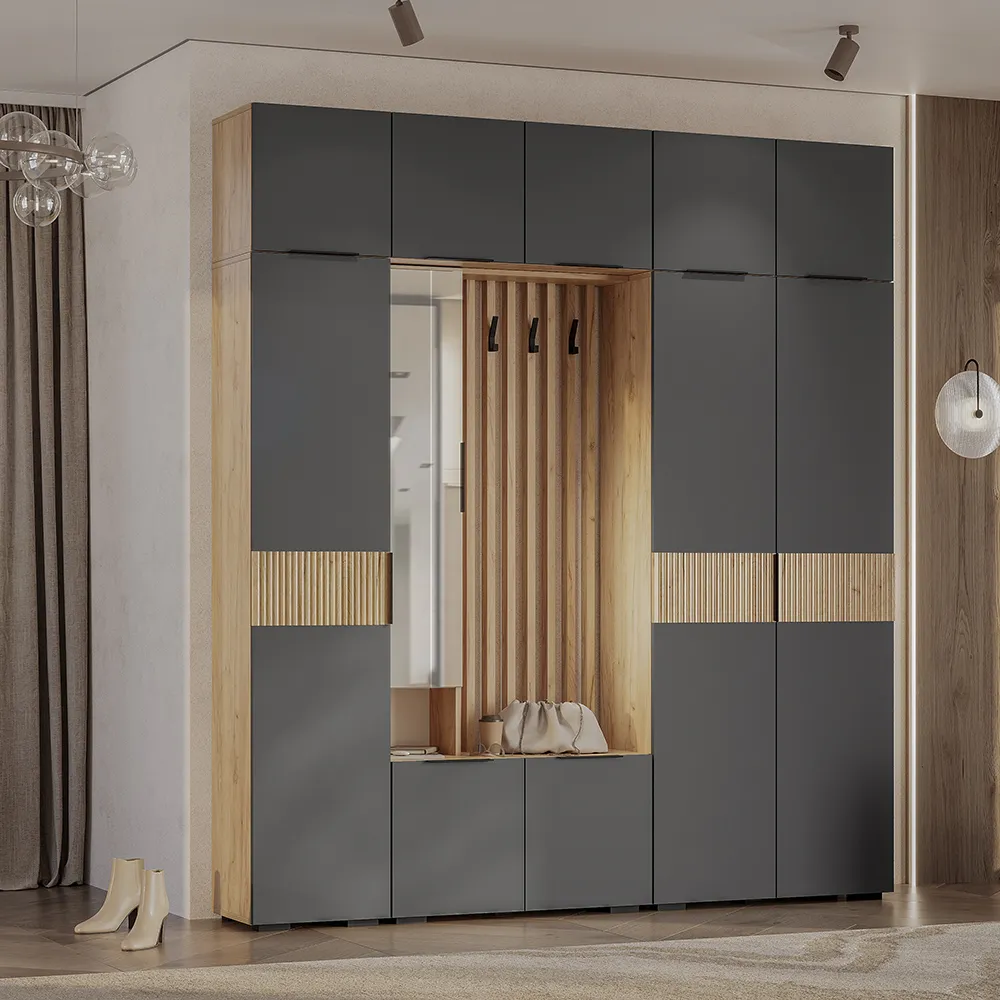 Прихожая Сандра графит