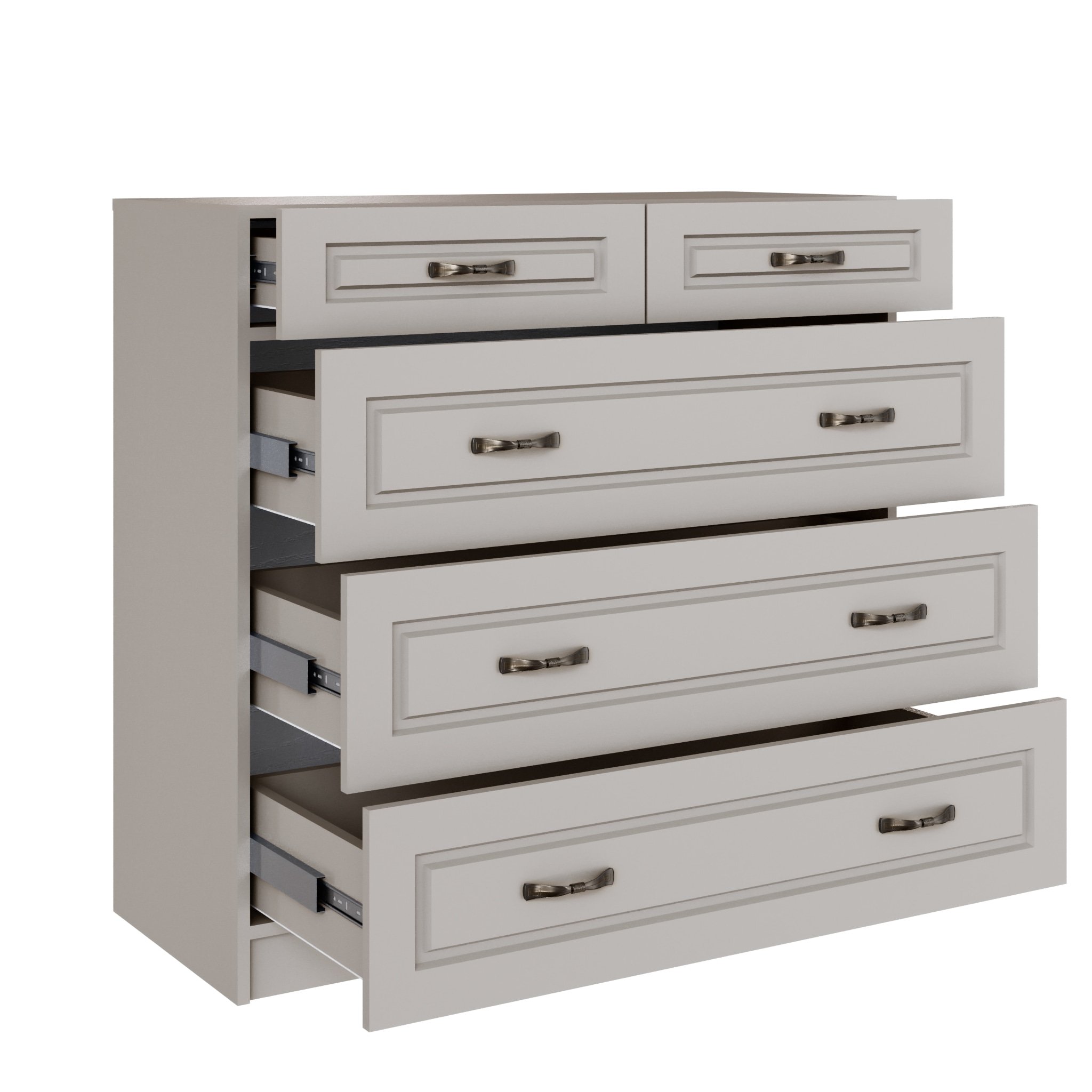 Комод Апполия 5 ящиков Кашемир